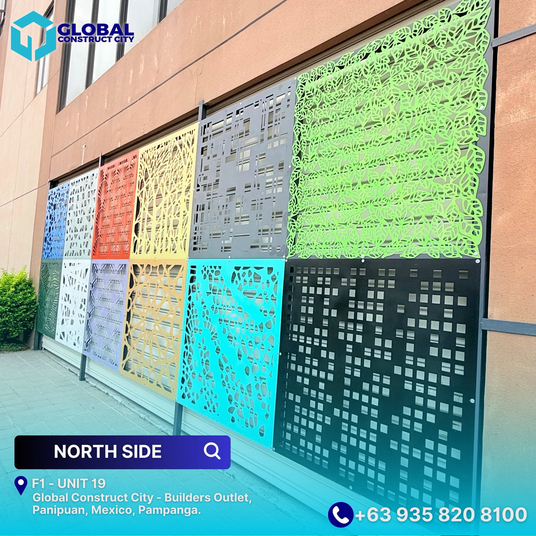 Decorative panels at GCC